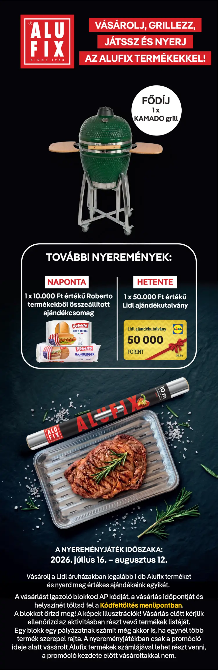 A promóció plakátképe.